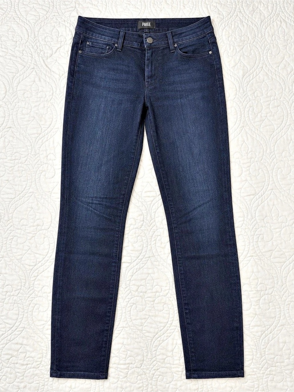 Paige Skinny Jeans in Blue Waist 30 Like New